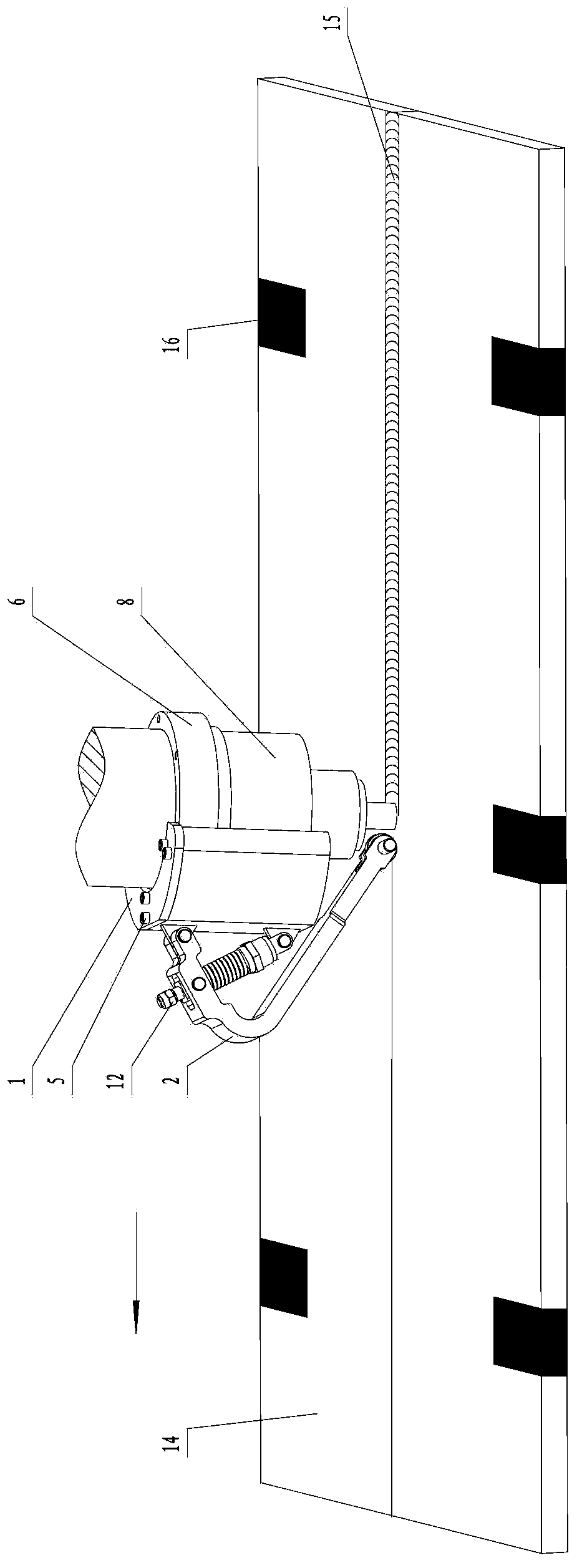 Welding with trailing extrusion device for friction stir welding and welding with trailing extrusion method thereof