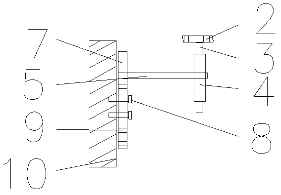 Tension device for roller chain with chain wheel tension wheel