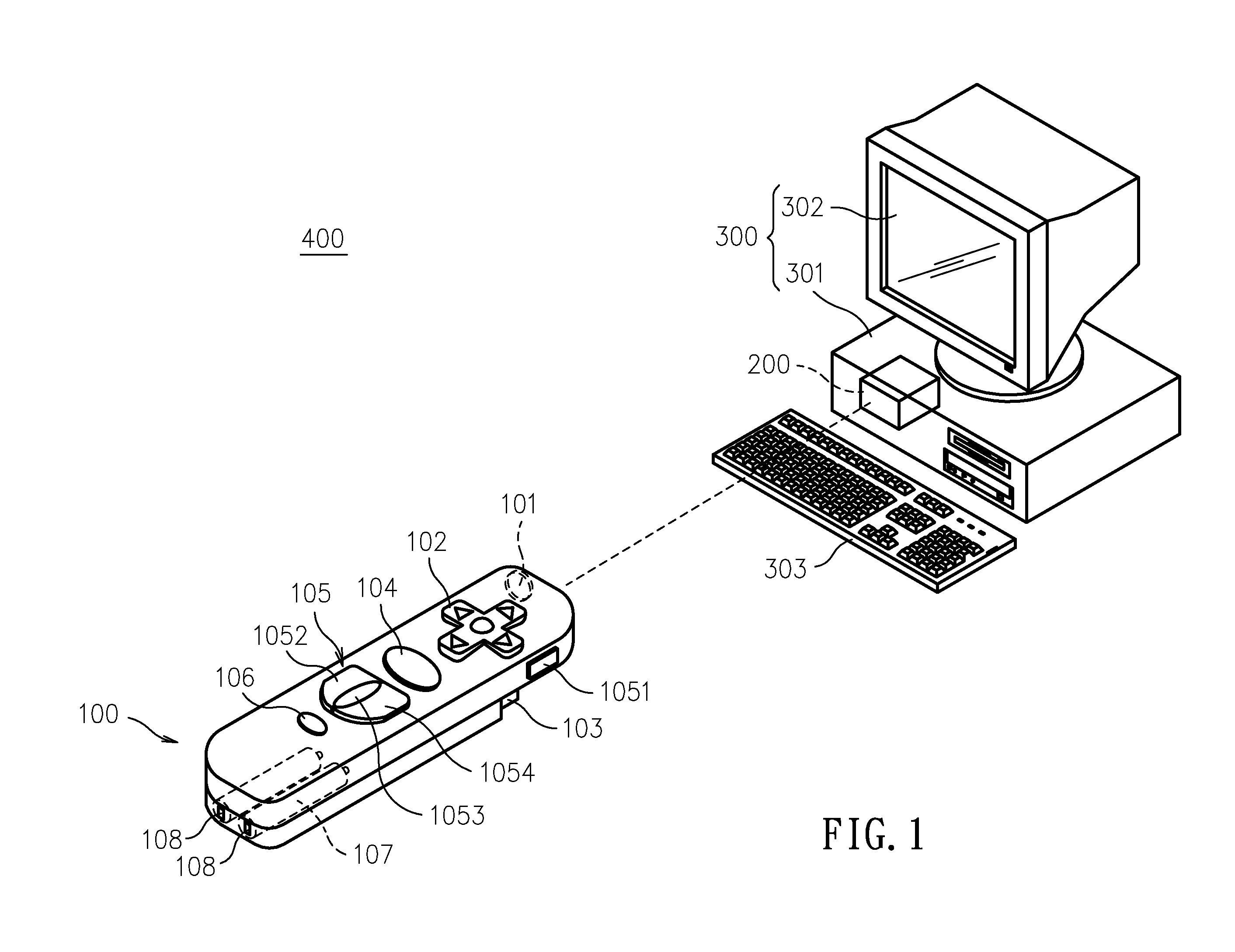 Input control apparatus and an interactive system using the same