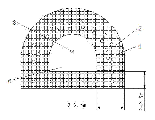 Hydraulic fracturing and grouting solidification combined rock cross-cut coal uncovering method