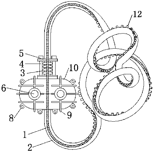 Ball push transmission device