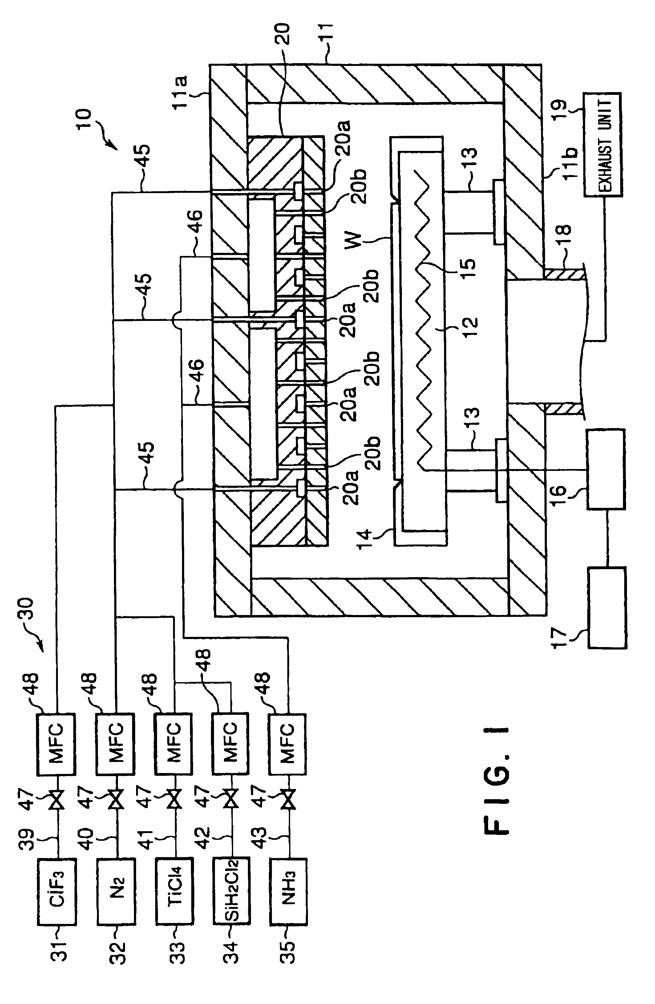 Method for forming TiSiN film, diffusion preventive film comprising TiSiN film, semiconductor device and its production method, and apparatus for forming TiSiN film