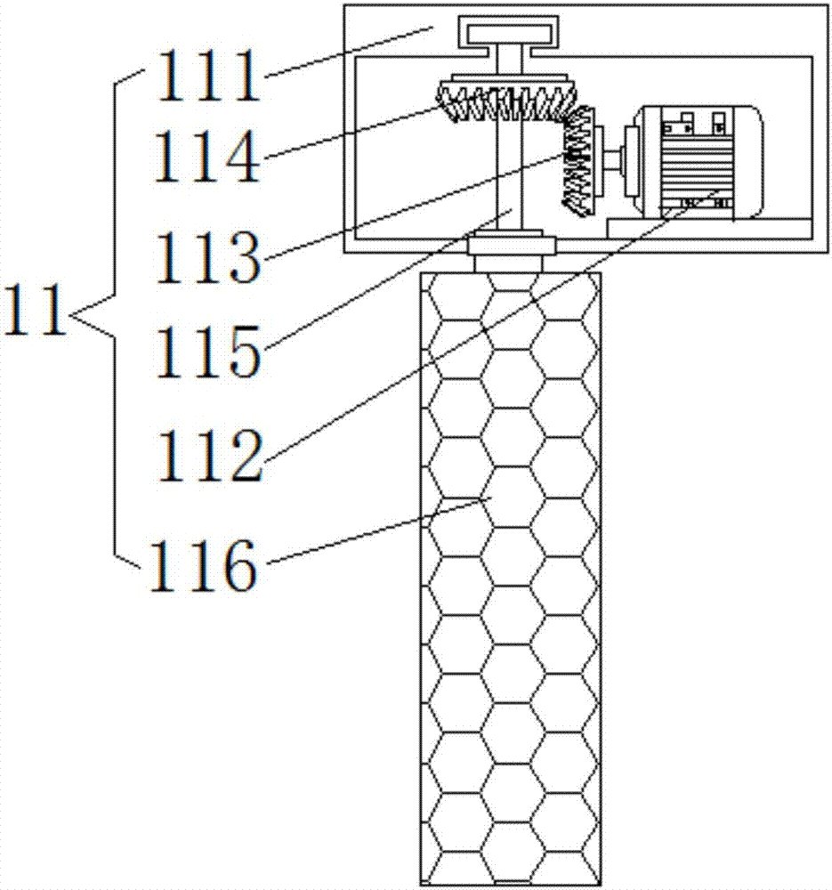 Sewage treatment device having adsorption function