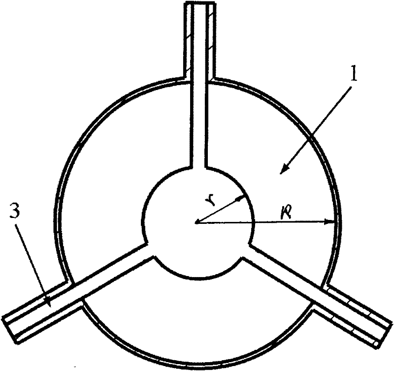 Radio frequency superconducting cavity with slit waveguide structure for superconducting accelerator