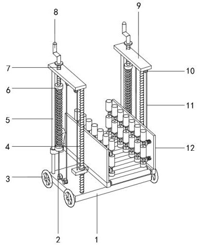 Gas tank unloading device