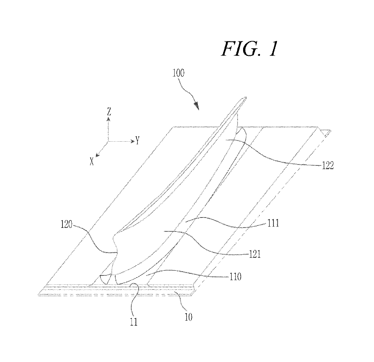 Modified j type cantilevered vane and gas turbine having the same