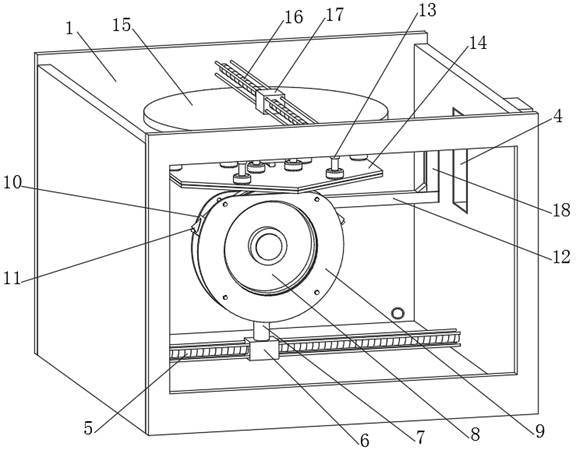 A magnetorheological polishing device for metal surface treatment and using method thereof