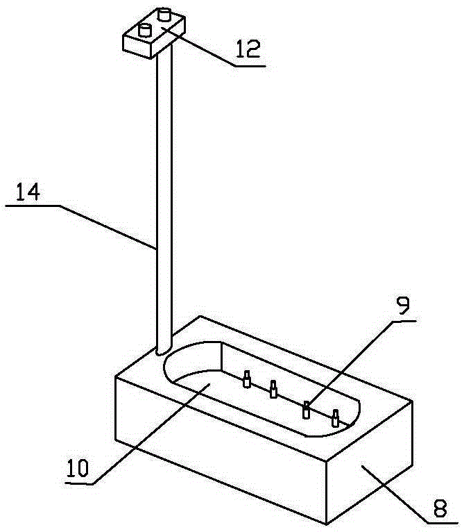 Staff foot protection device for machine room