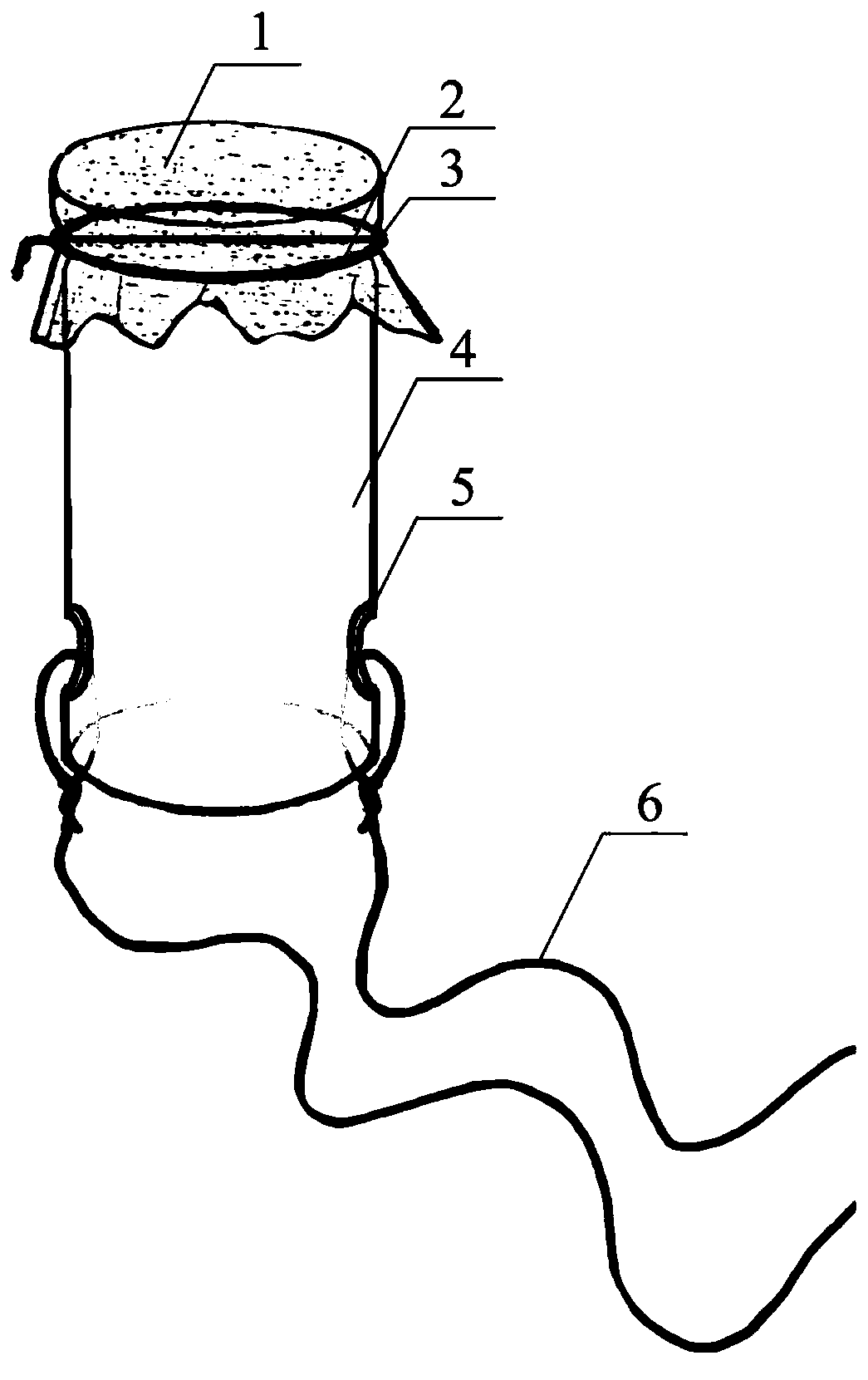 Hybrid casing pipe and artificial hybrid pollination method for cacao