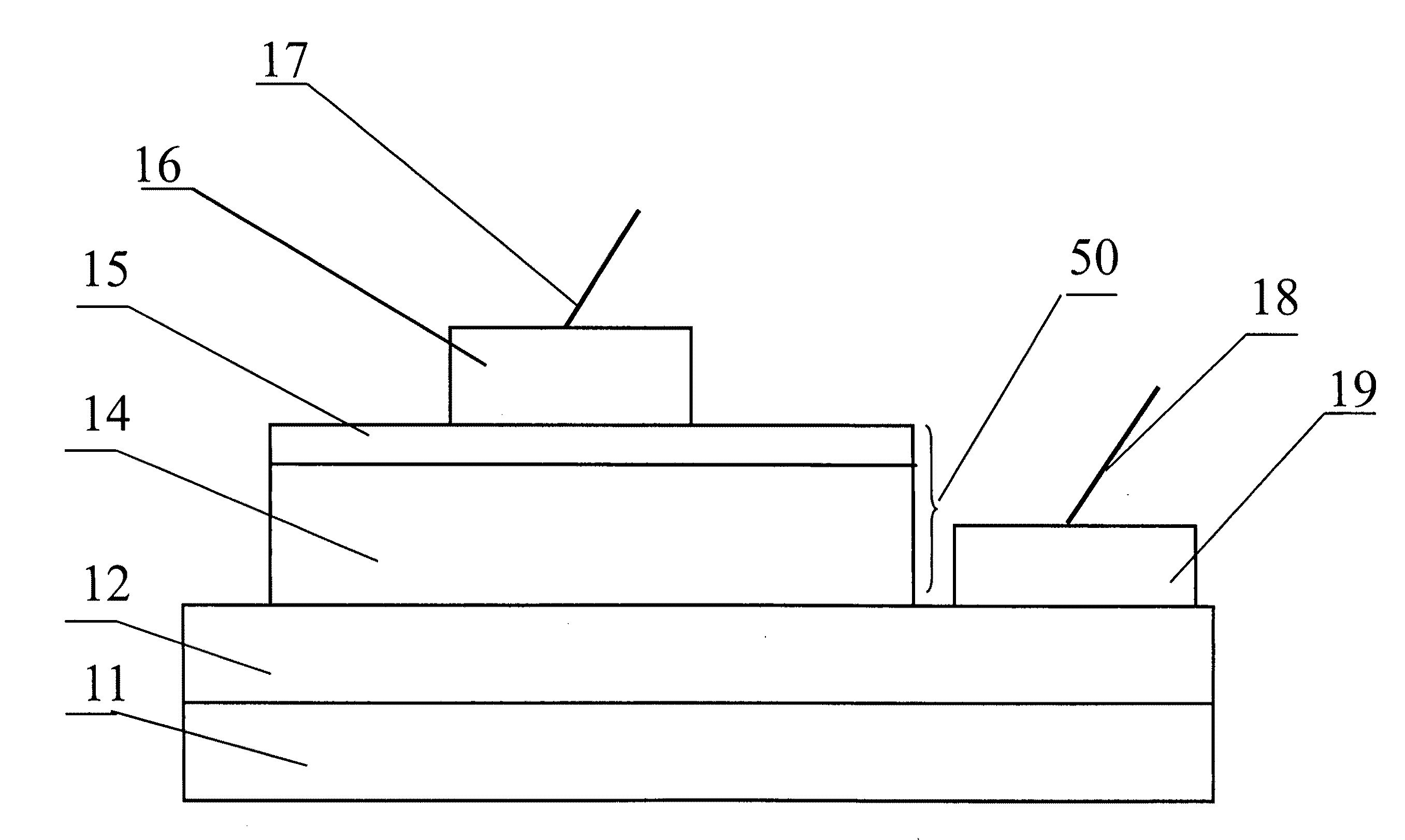 Method of using a buffered electric pulse induced resistance device