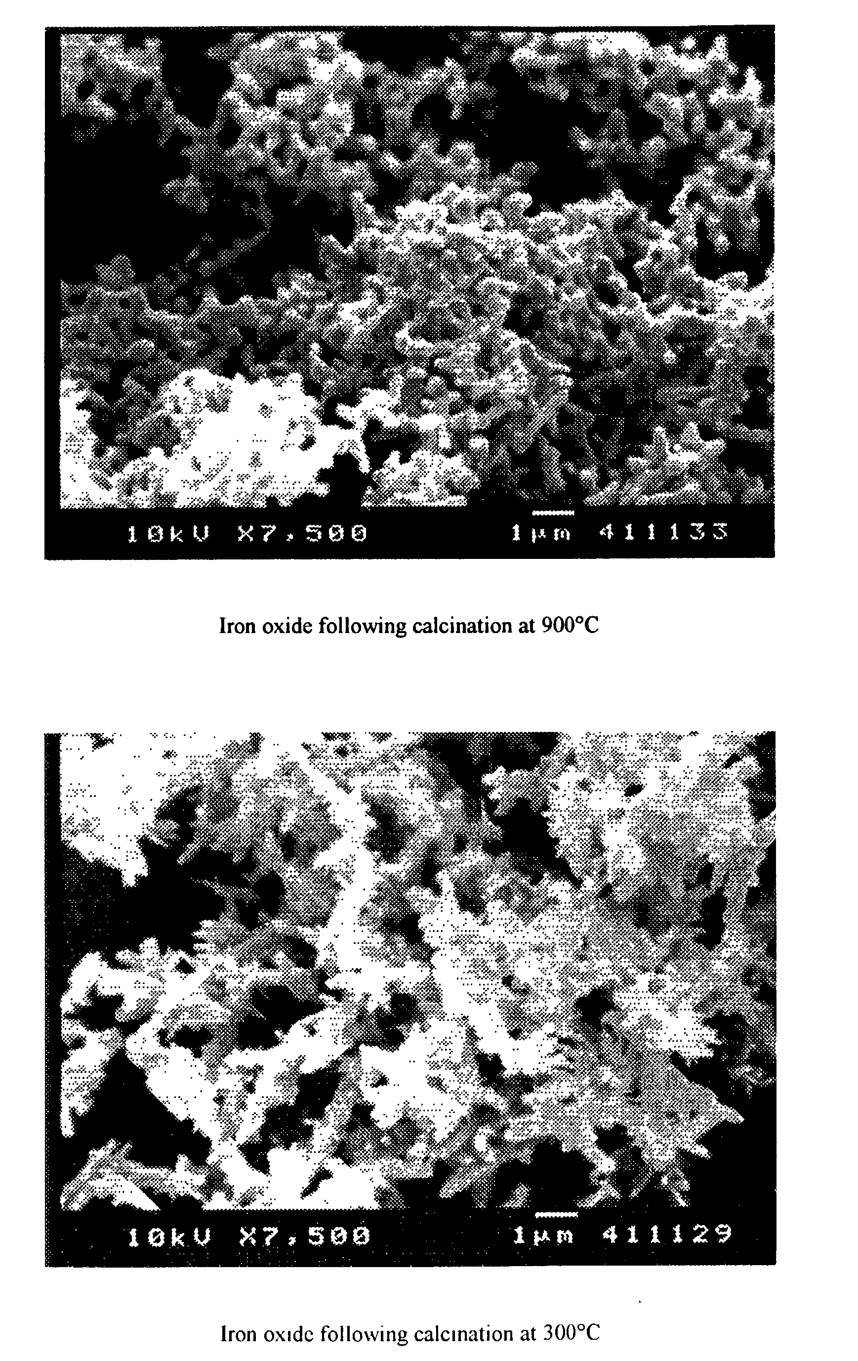 Low sulfur red iron oxide useful as a catalyst or catalyst component and a process for making low sulfur red iron oxide