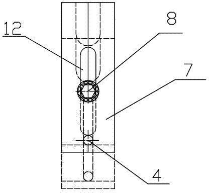 Four-axis clamp capable of finishing turnover in one-step