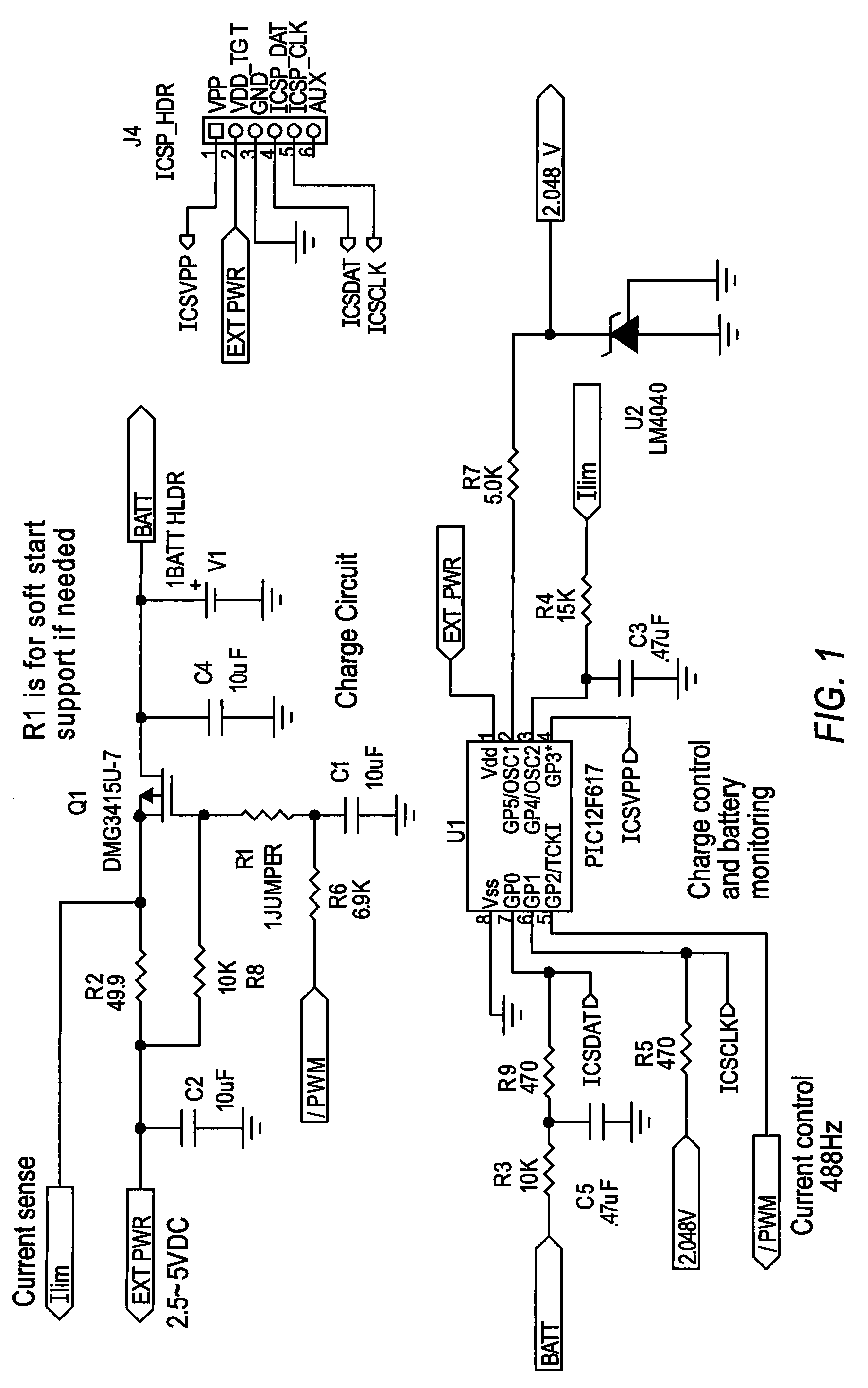 Method and apparatus for recharging a battery