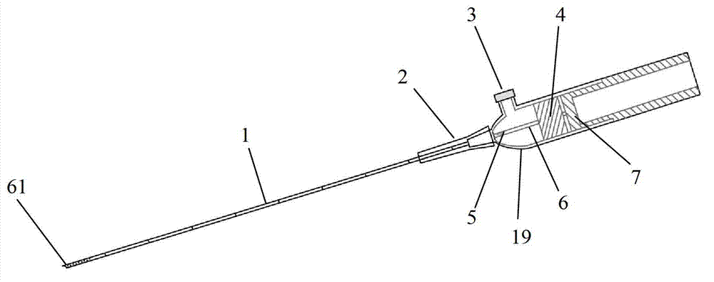 Nerve block indwelling catheter needle with resistance measuring device