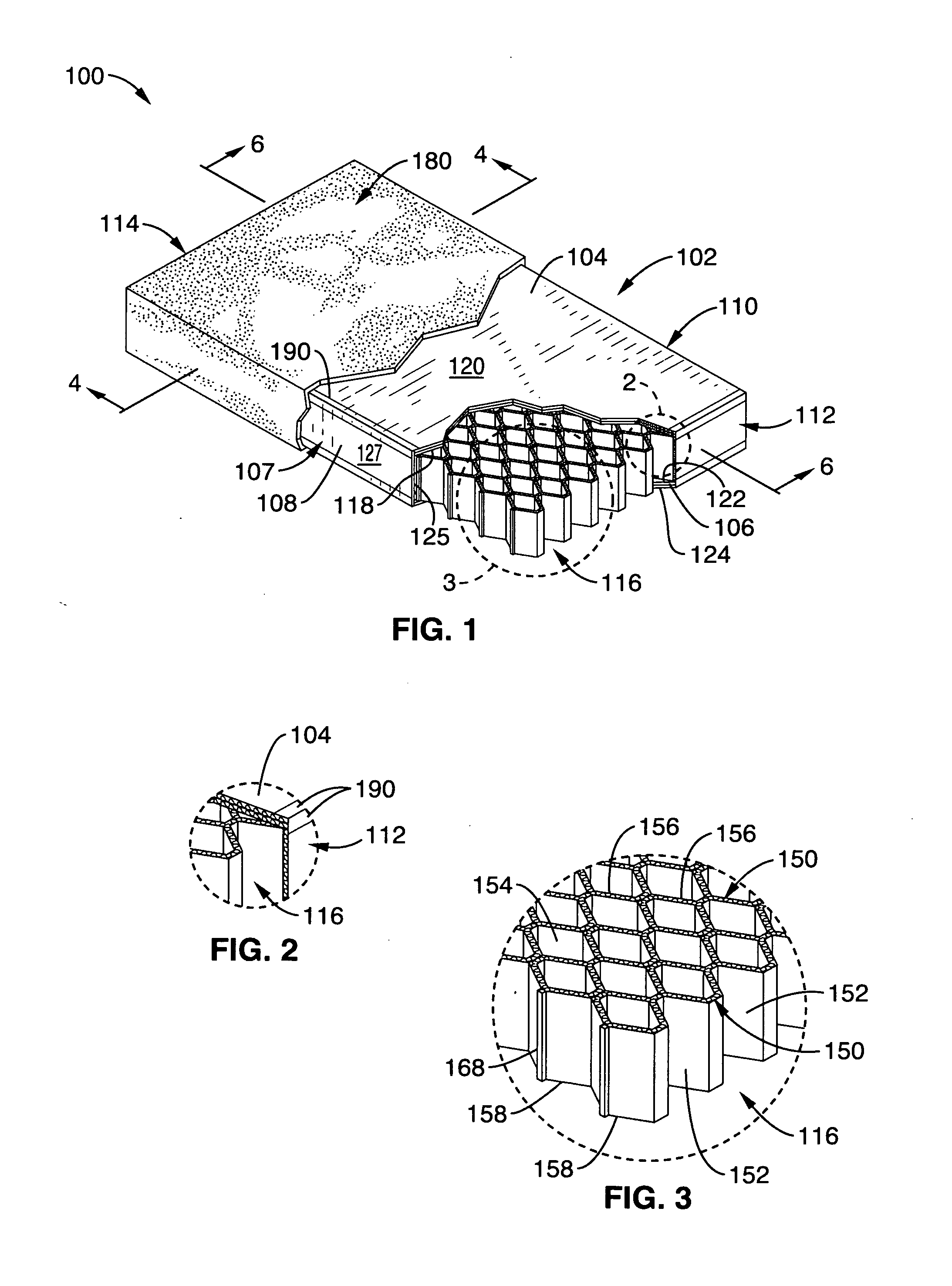 Encapsulated load-securement bulkhead and method of manufacture