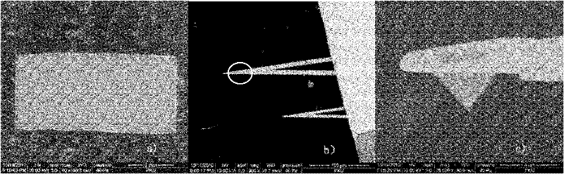 Method for preparing miniature thermocouple probe of scanning thermal microscopy