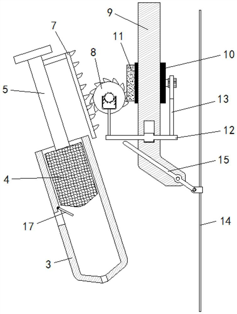 Ligand modified myricetin liposome particle size control device