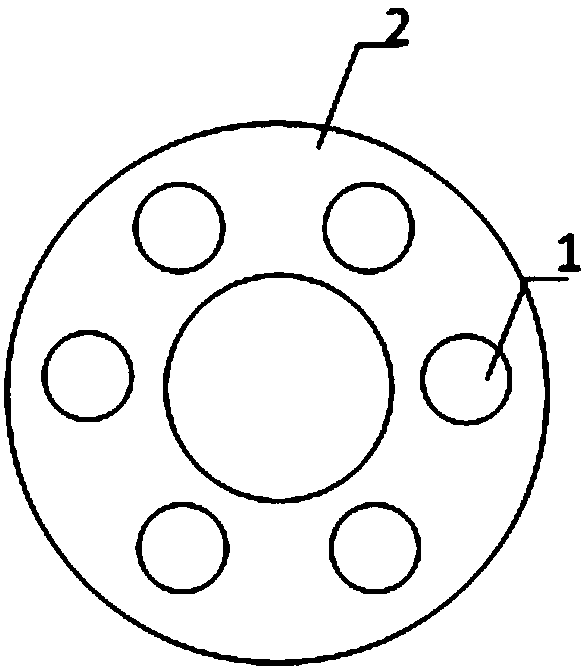 Radiation monitoring instrument protection device and installing method thereof