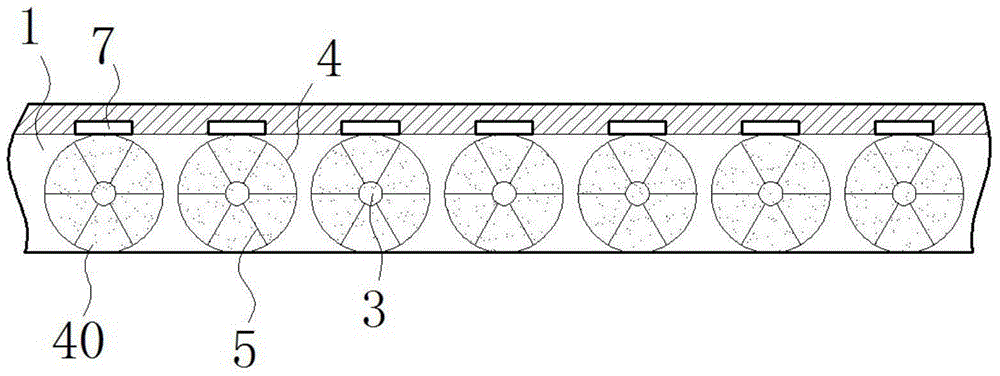 Mobile phone shell capable of dissipating heat