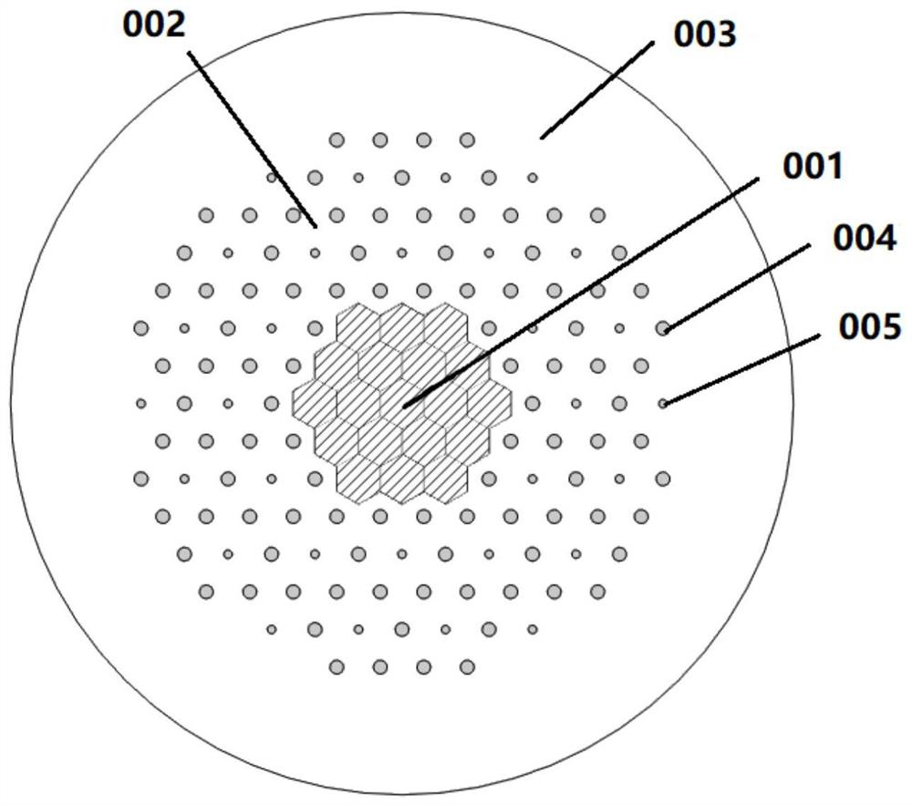 Single-mode optical fiber with large fiber core diameter