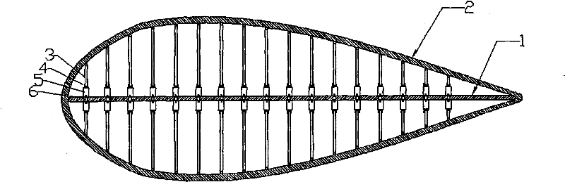 Device for adjusting wing surface of wing wind tunnel blowing model and adjustment method