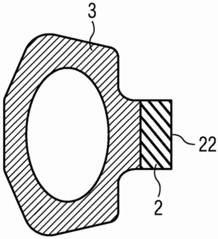 Method and device for sealing a machine part relative to a second machine part