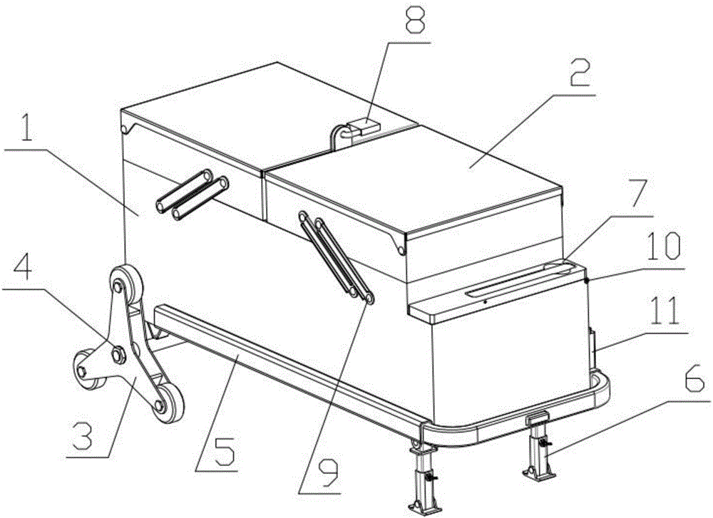 Movable multi-functional tool kit