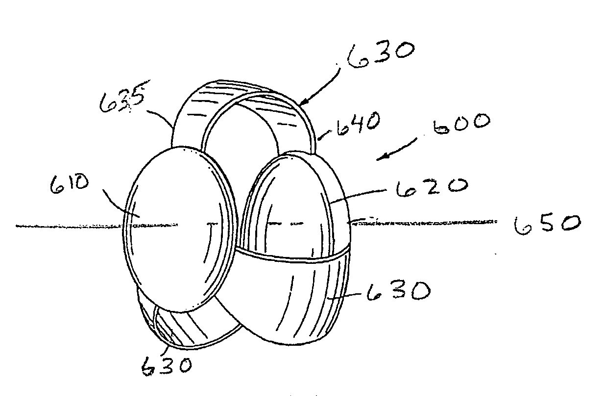 Aspheric lenses and lens family