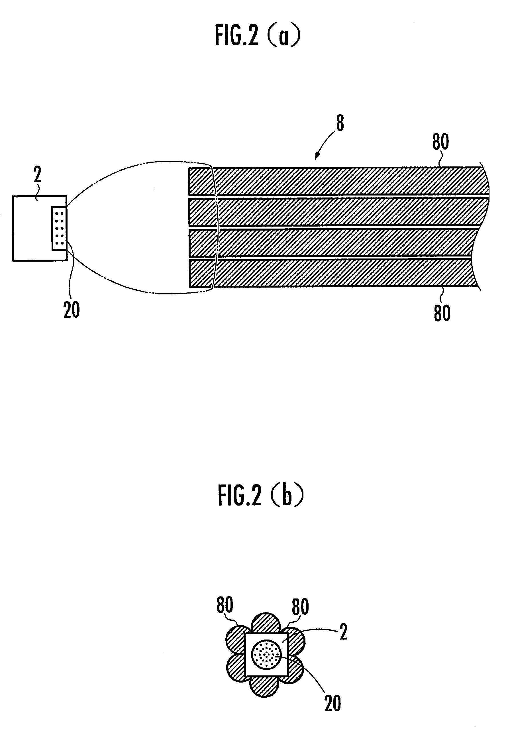 Fluorescent temperature sensor