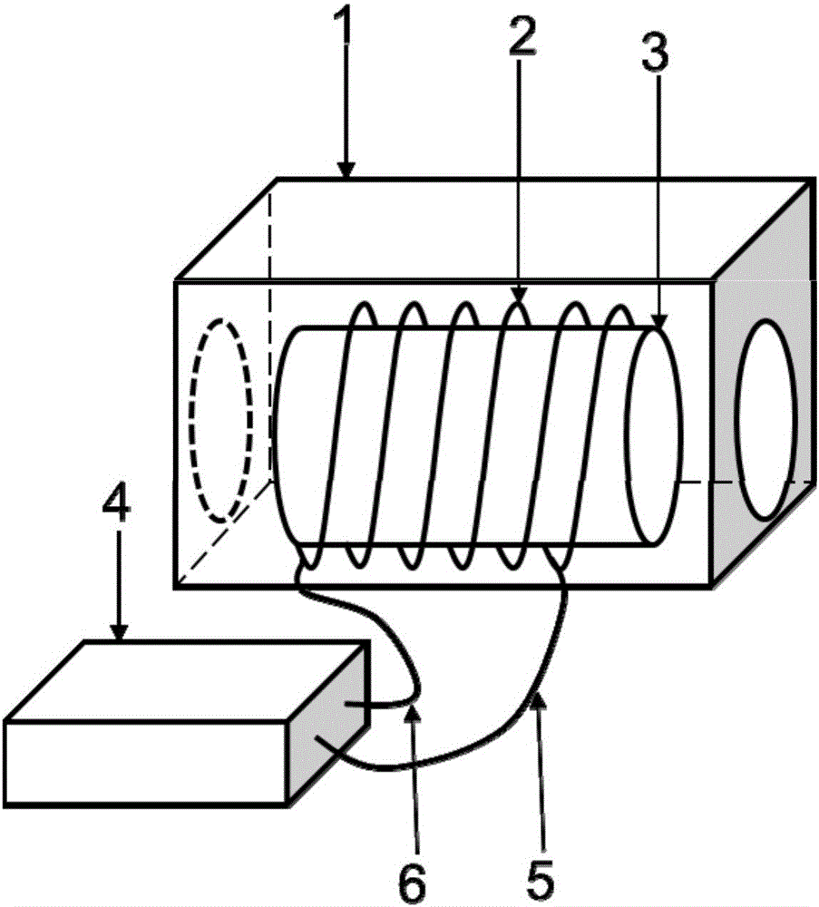 Cesium-helium mixed atom electrodeless lamp and cesium excitation state spectrum method using same