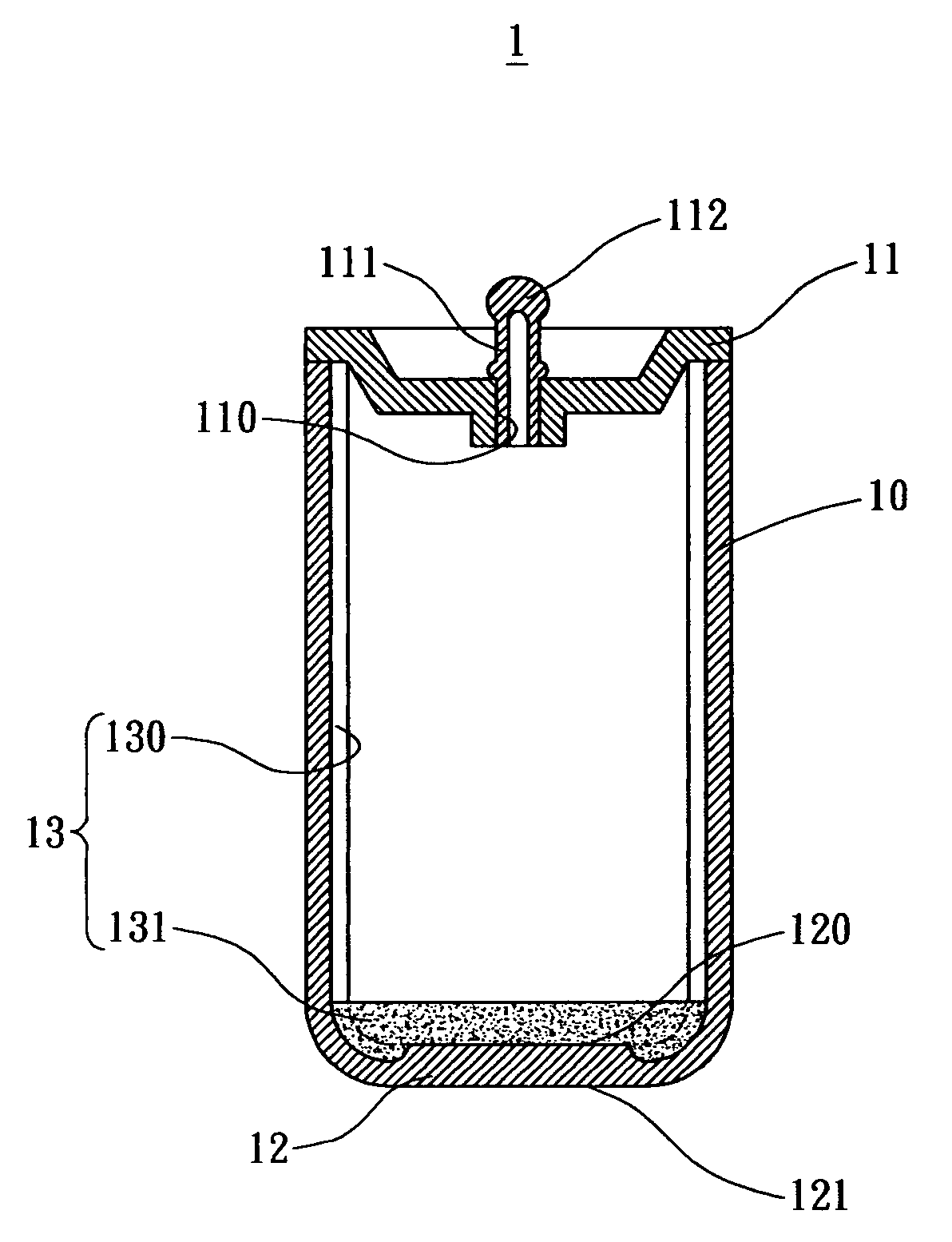 End surface capillary structure of heat pipe