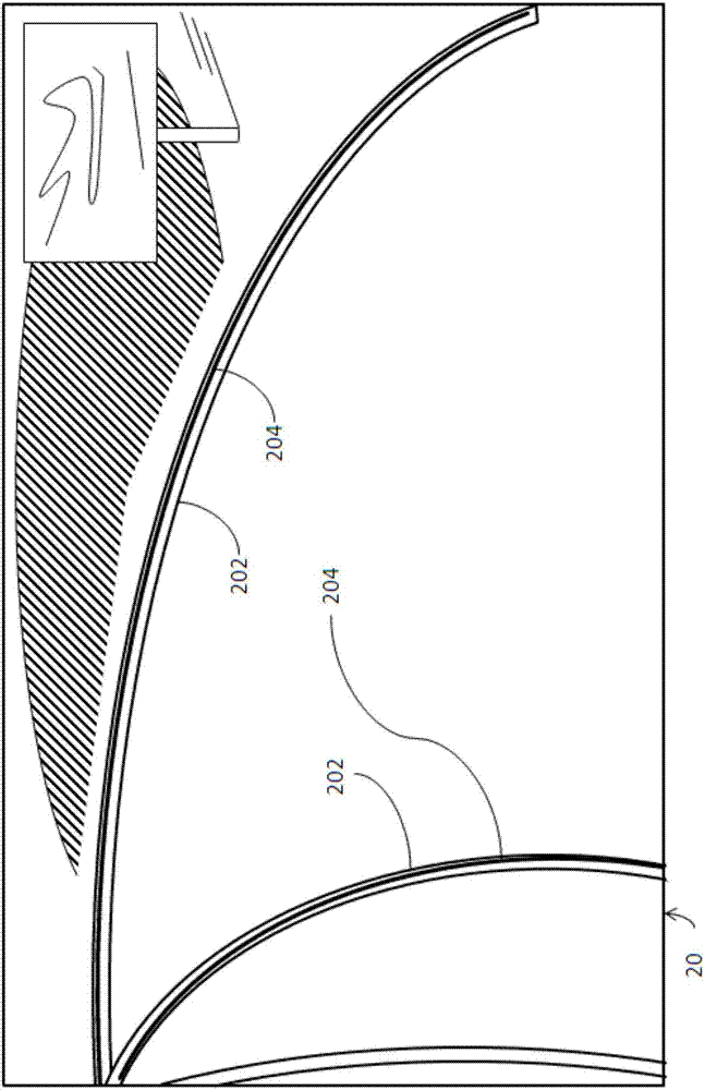 Detection system of road lane line and method for same