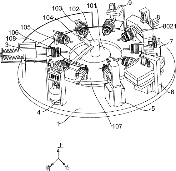 Hammer processing device capable of cleaning and recycling chippings