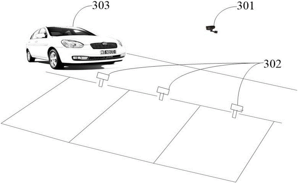 Parking space lock device and parking lot system