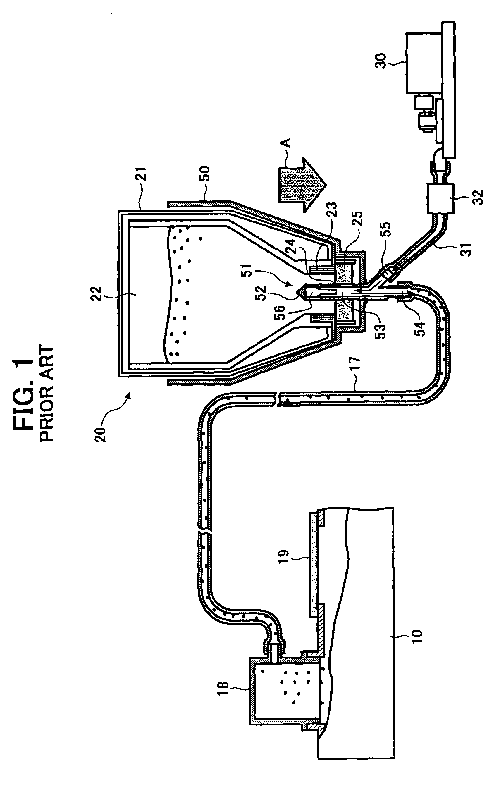 Developer container for an image forming apparatus