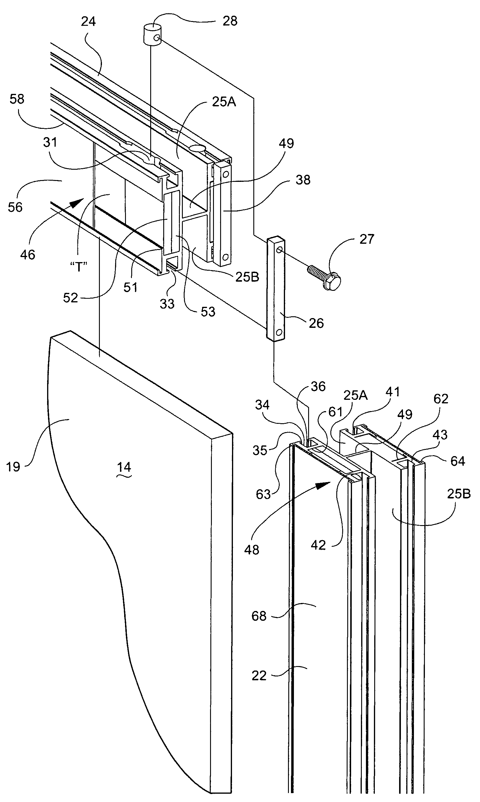 Modular ballistic wall assembly