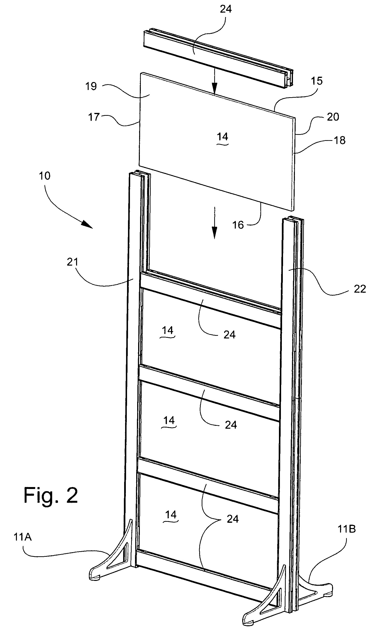 Modular ballistic wall assembly