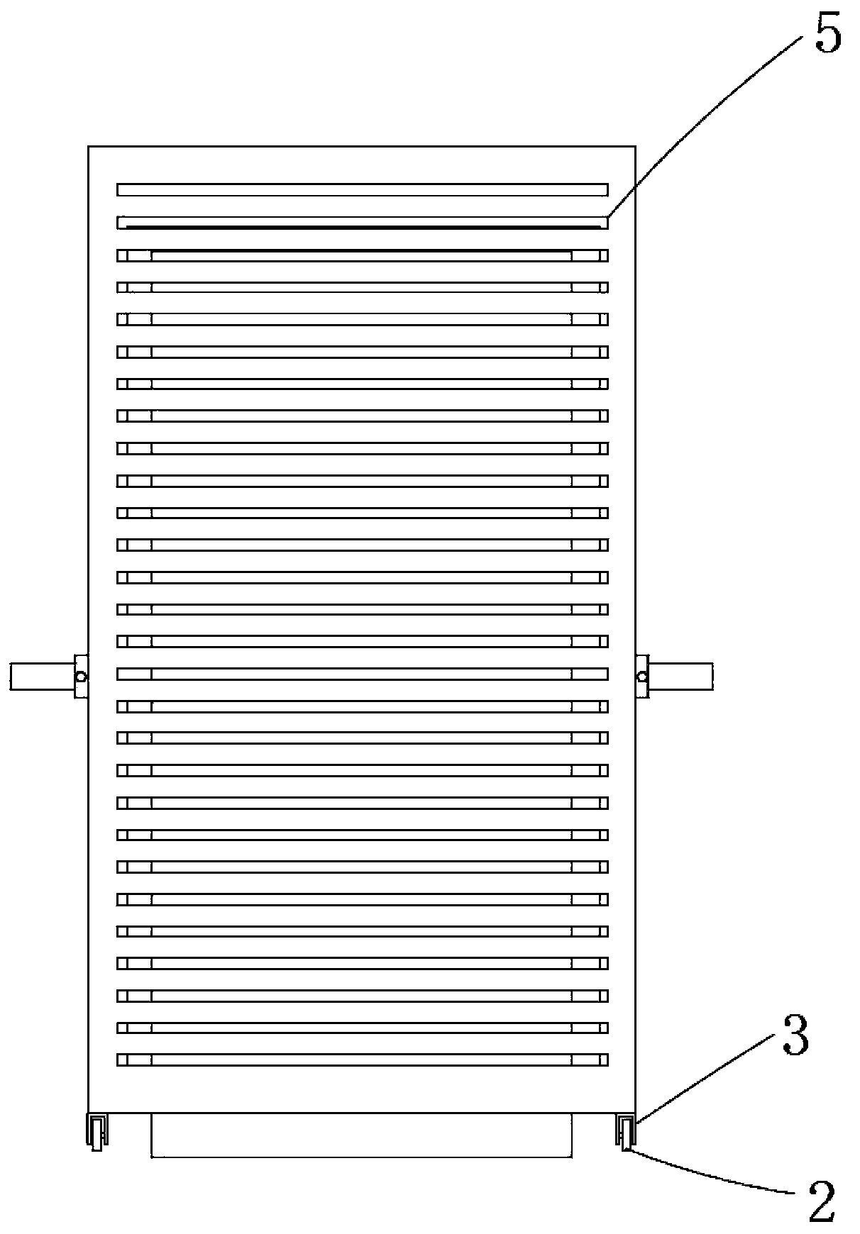 Automatic electrical control cabinet with safety protection function