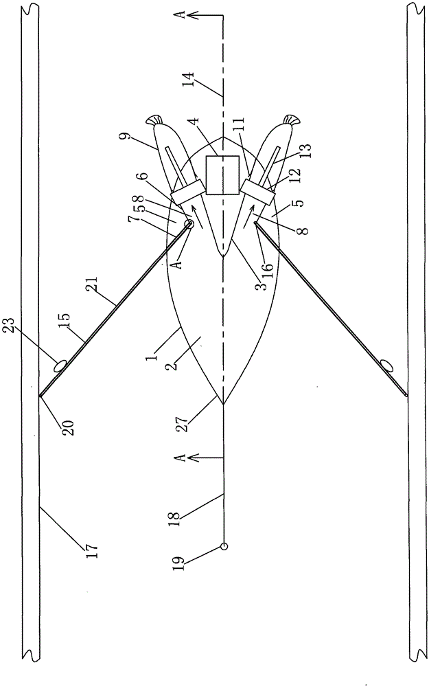 River garbage collection pontoon and method of use thereof