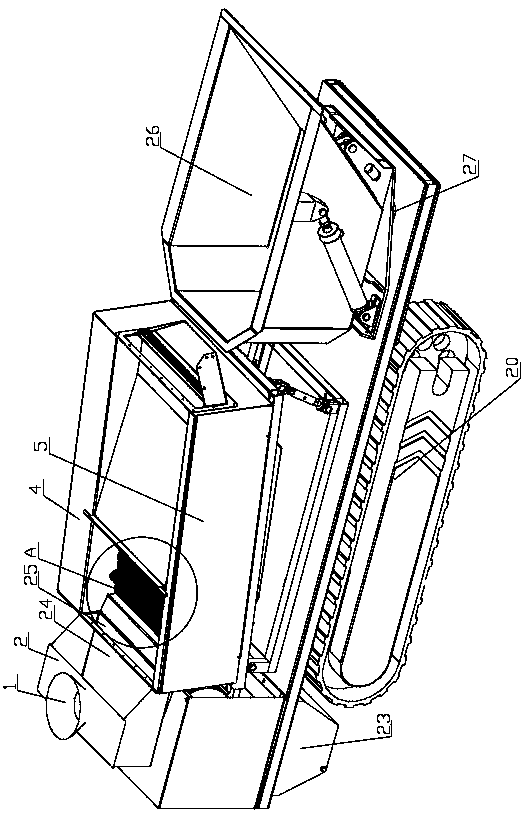 Traveling-type solid-liquid separation measuring machine