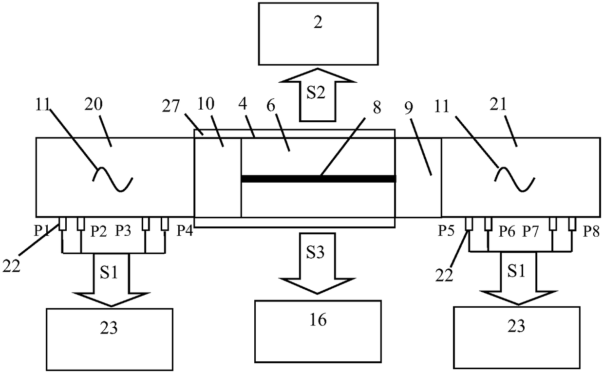 High-vacuum heat insulation visual thermo-acoustic core element and thermo-acoustic system