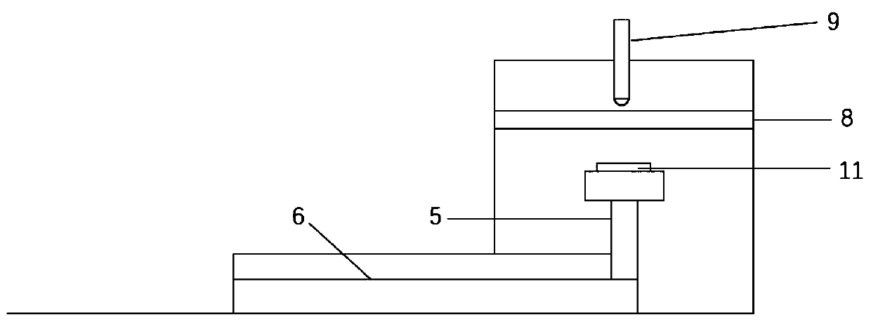 Chemical vapor deposition device comprising Raman spectroscopy in-situ measurement cavity