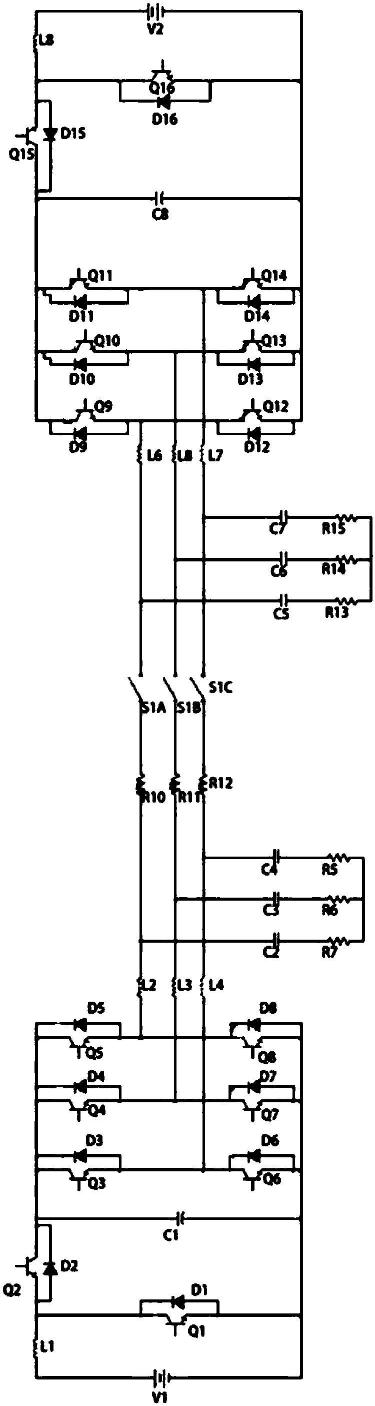 A device for mutual charging of electric vehicles