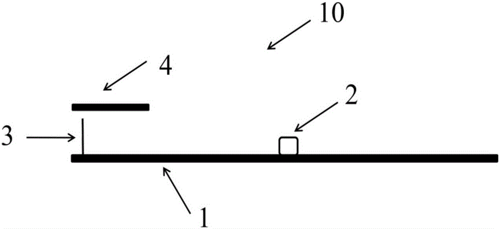 Clamping tool for antenna test and test method