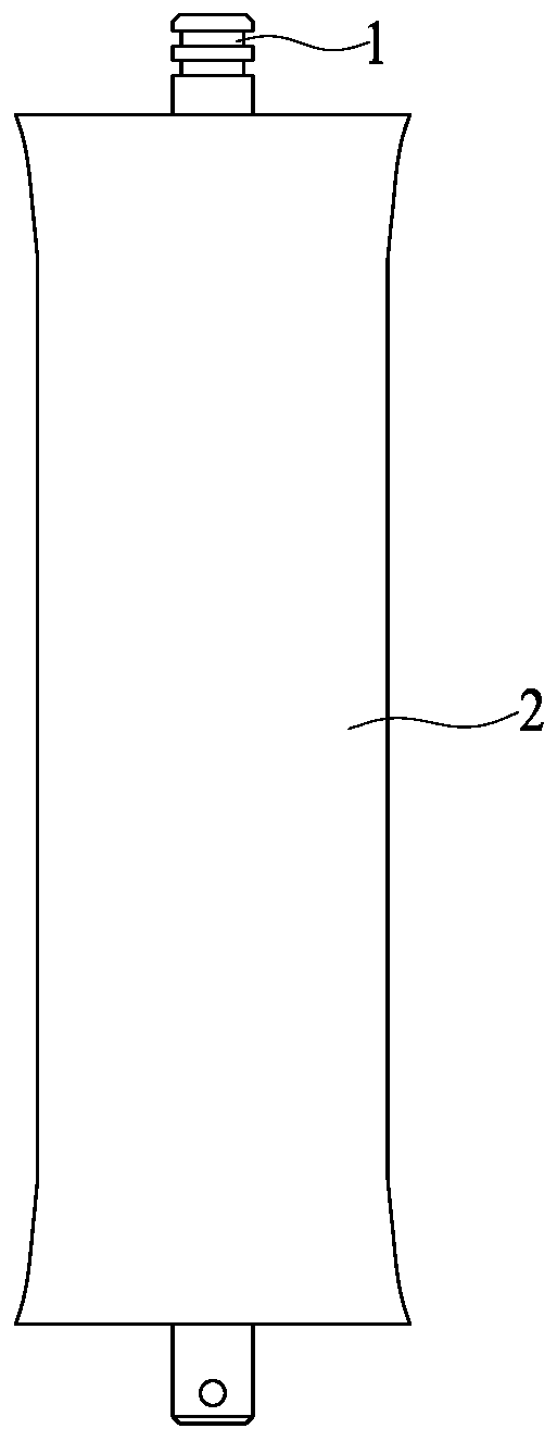 A large-flow and long-life roll-type reverse osmosis membrane element