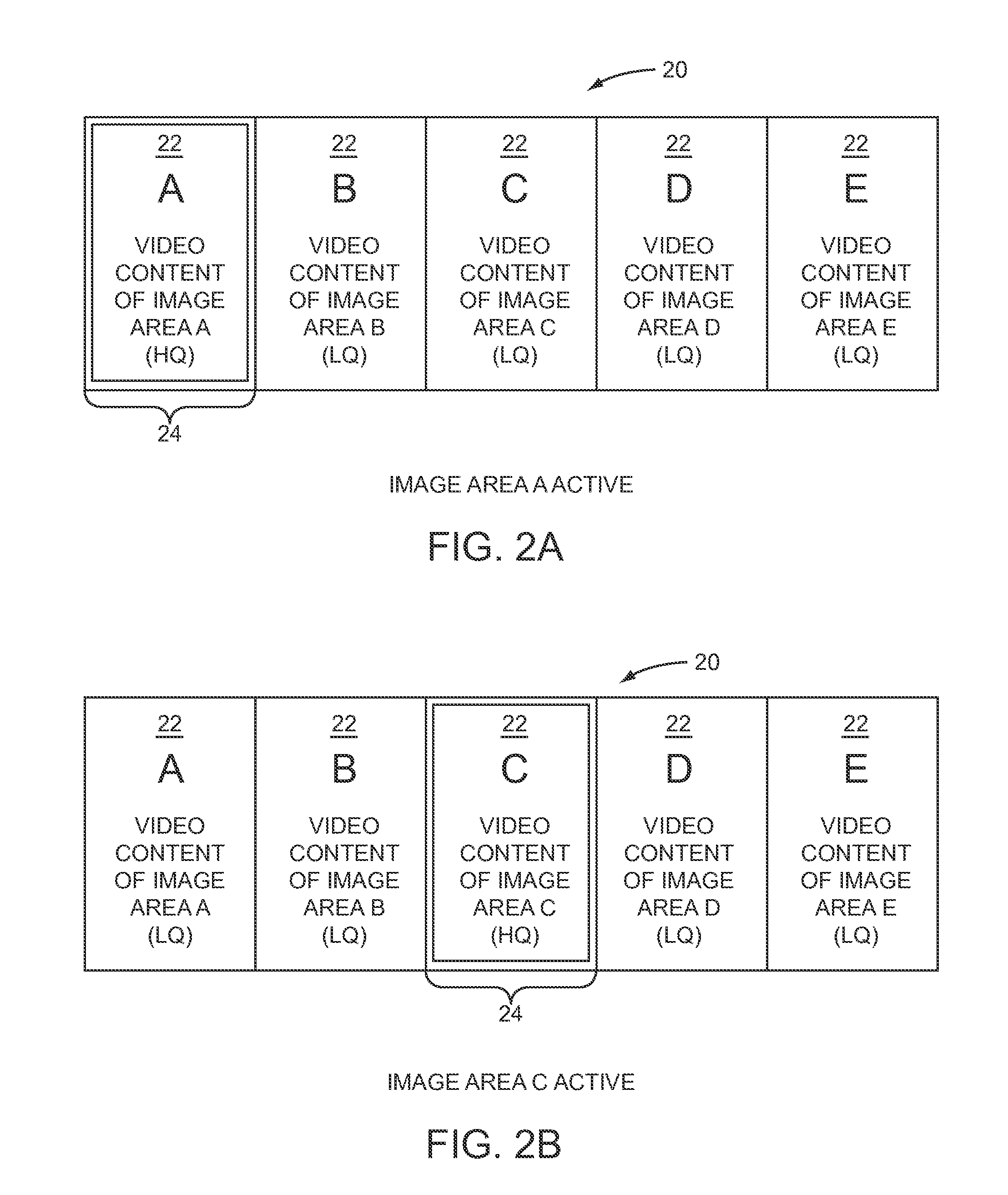 Scalable video encoding in a multi-view camera system