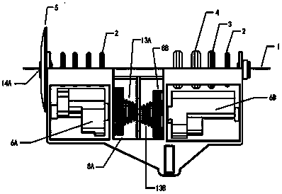 Knob-type yarn tension regulator