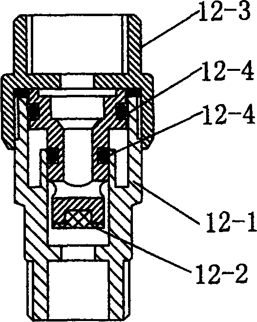 External instant-heating solar water heater with pressure regulation function