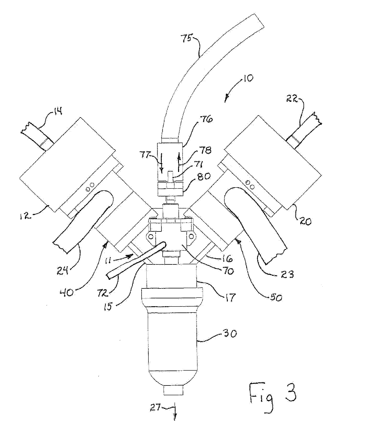 Dynamic mixer dispense valve for two-component high-viscosity high-ratio compounds