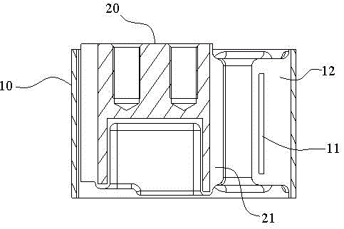 Limit bushing for limiting ultimate displacement of engine